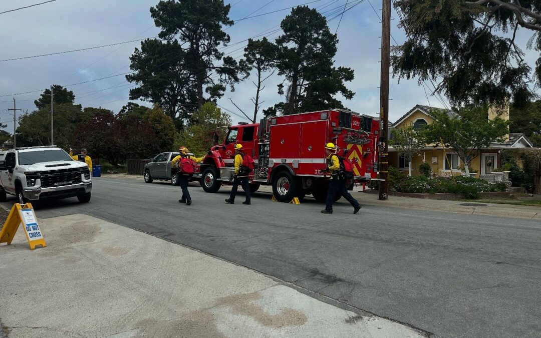 Cuatro familias desplazadas tras incendio en Marina