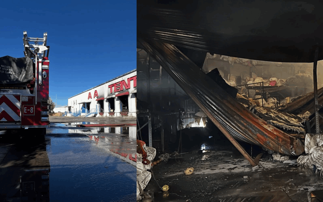 Bomberos de Albuquerque controlan incendio en bodega