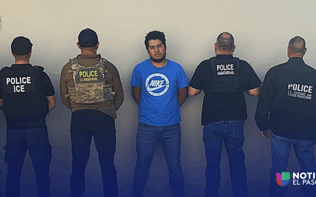 Autoridades de HSI detienen en El Paso a mexicano acusado de homicidio en Ciudad Juárez