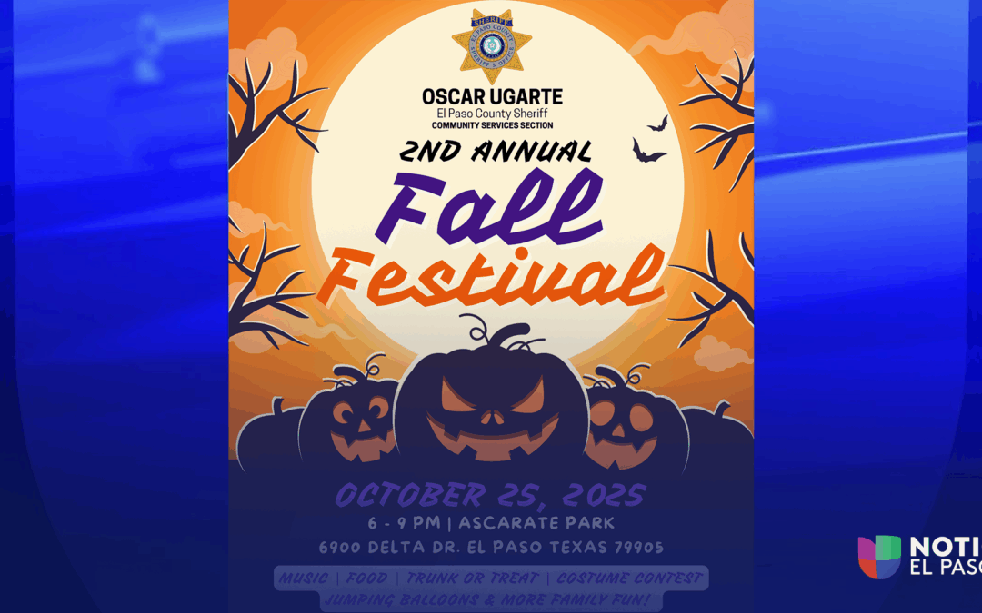 Autoridades de El Paso invitan al segundo Festival Anual de Otoño