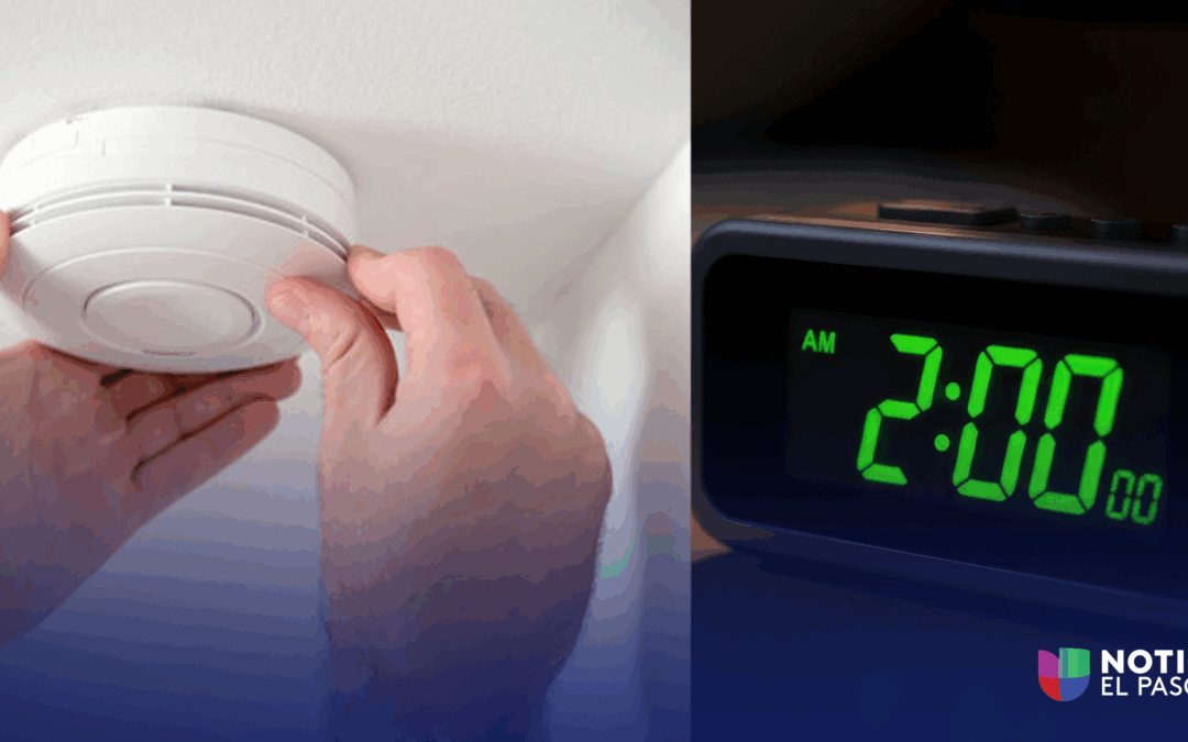 Autoridades de Las Cruces recomiendan revisar detectores de humo al finalizar el horario de verano