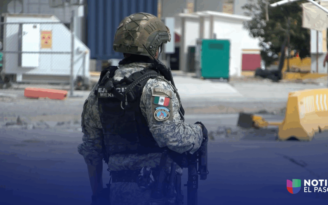 Ejército y Guardia Nacional instalan retenes en Ciudad Juárez como parte de acuerdo binacional de seguridad
