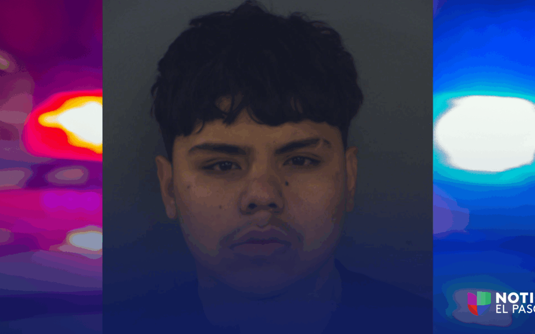 Detienen a joven de 17 años tras chocar y volcarse en un auto robado durante persecución en El Paso