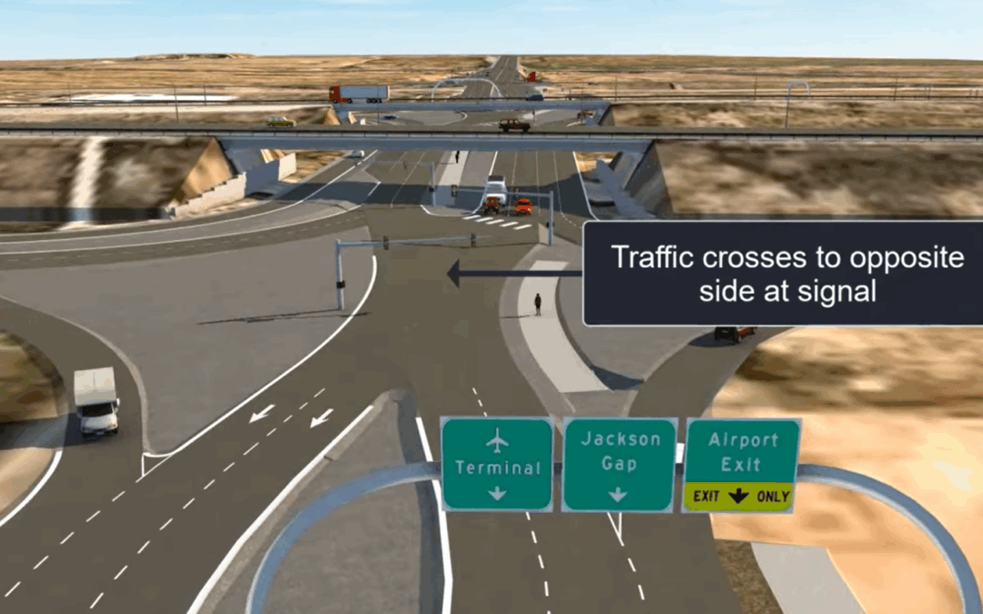Aeropuerto Internacional de Denver inaugura nuevo intercambiador “diamante divergente” para mejorar el flujo vehicular en Peña Boulevard
