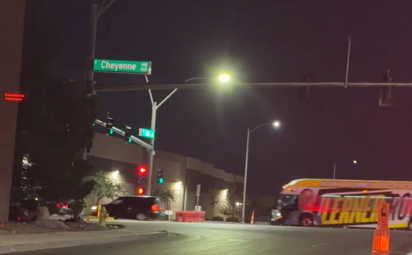 Hombre muere en choque tras un tiroteo en North Las Vegas