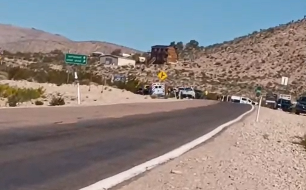 Hallazgo de paquete sospechoso en Goodsprings