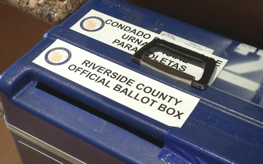 El Departamento de Justicia supervisará casillas en Riverside durante las elecciones del 4 de noviembre