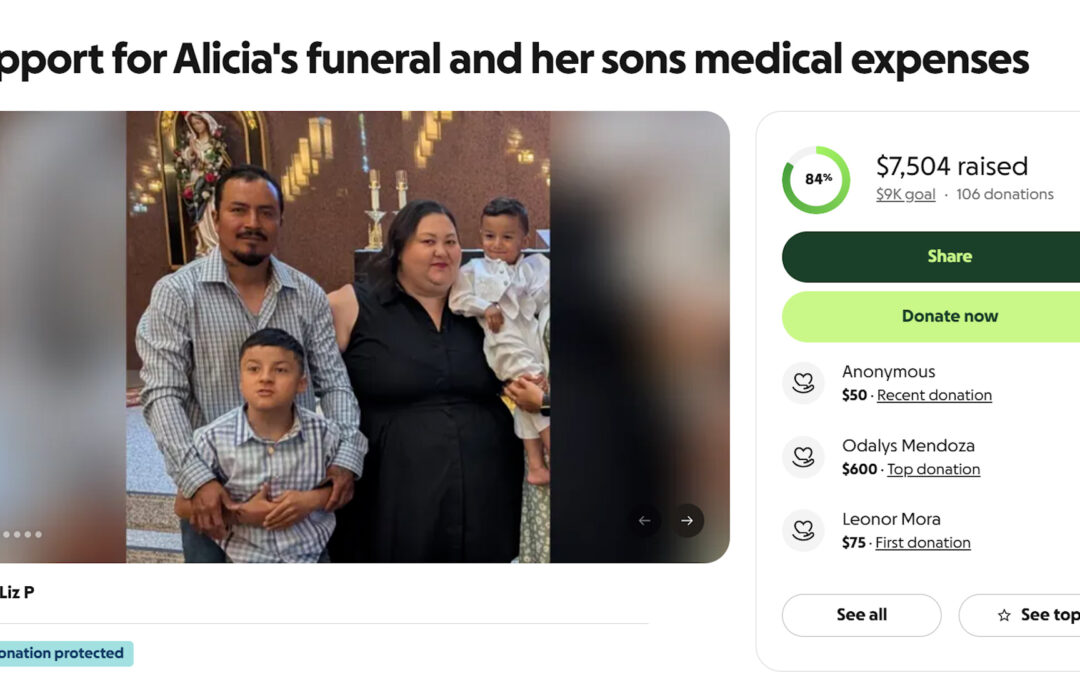 Familia hispana de Firestone pide apoyo tras trágico accidente que cobró la vida de Alicia Álvarez