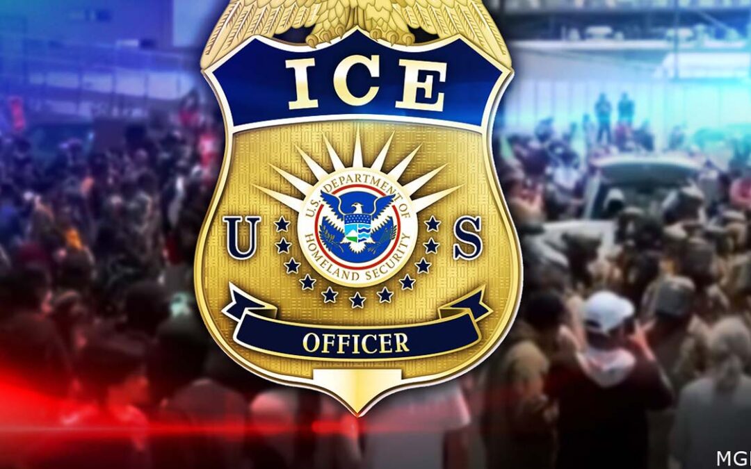 Dos heridos tras dispararse el arma de un agente de ICE en operativo migratorio en Los Ángeles