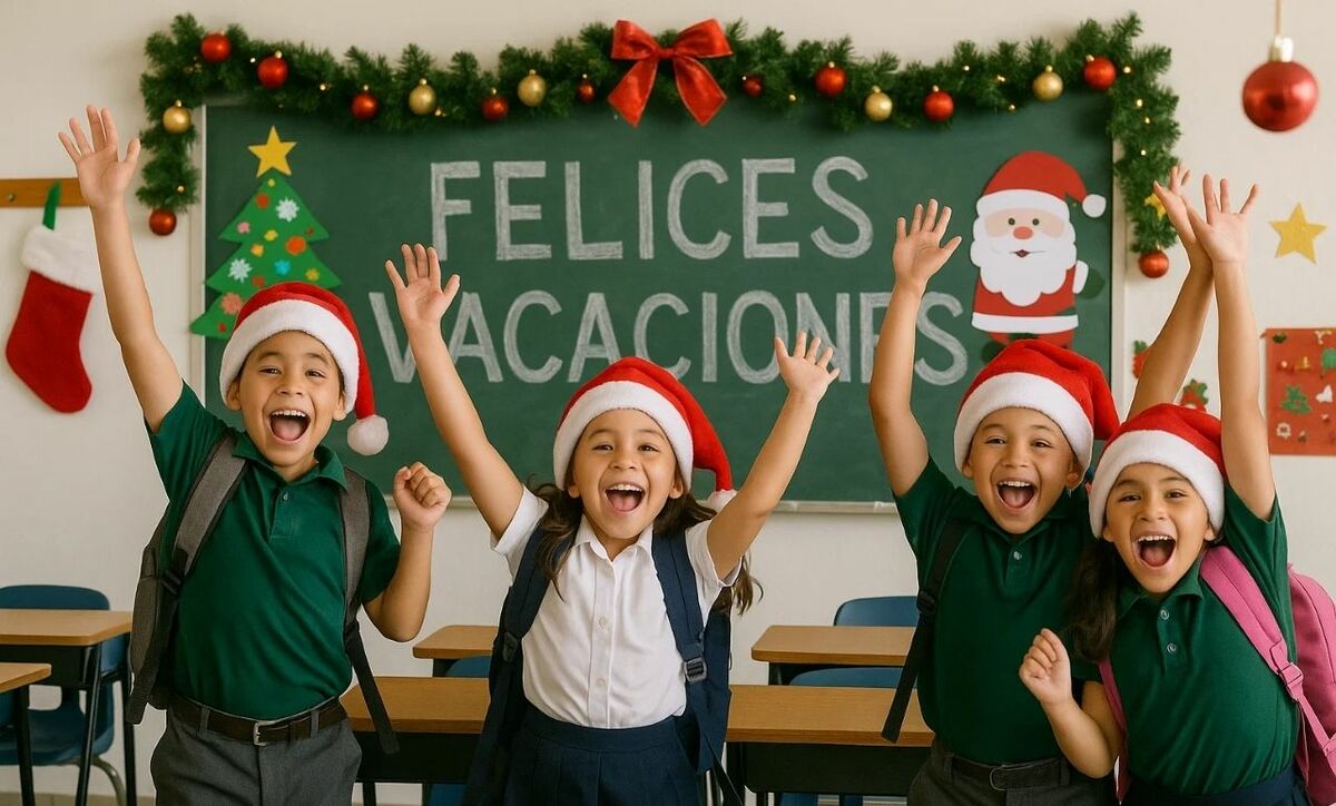 Vacaciones de diciembre 2025: SEP anuncia un adelanto del descanso escolar para algunos alumnos