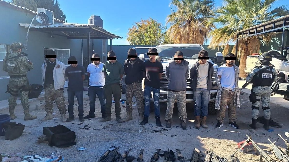 Operativo en Chihuahua Desmantela Grupo Criminal Dedicado a Homicidios y Ataques