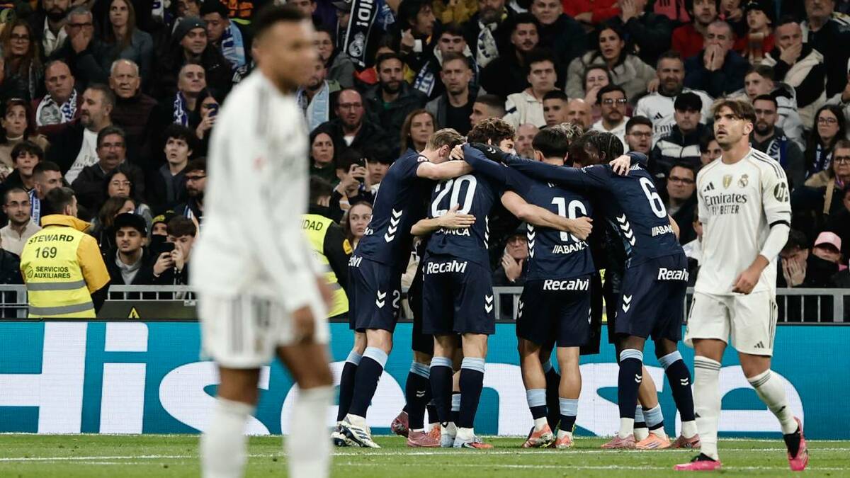 ¡Sorpresa en La Liga! Real Madrid pierde ante Celta de Vigo en casa