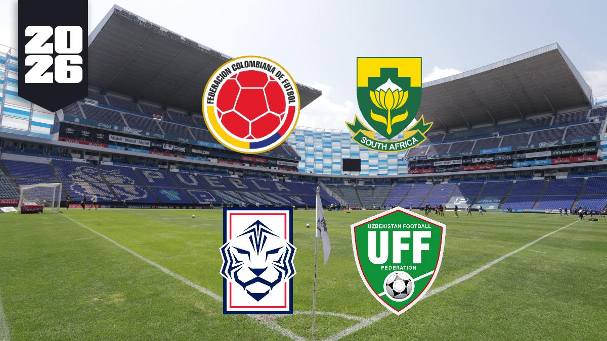 Puebla se Prepara como Sede del Mundial 2026: Colombia, Corea del Sur, Sudáfrica y Uzbekistán