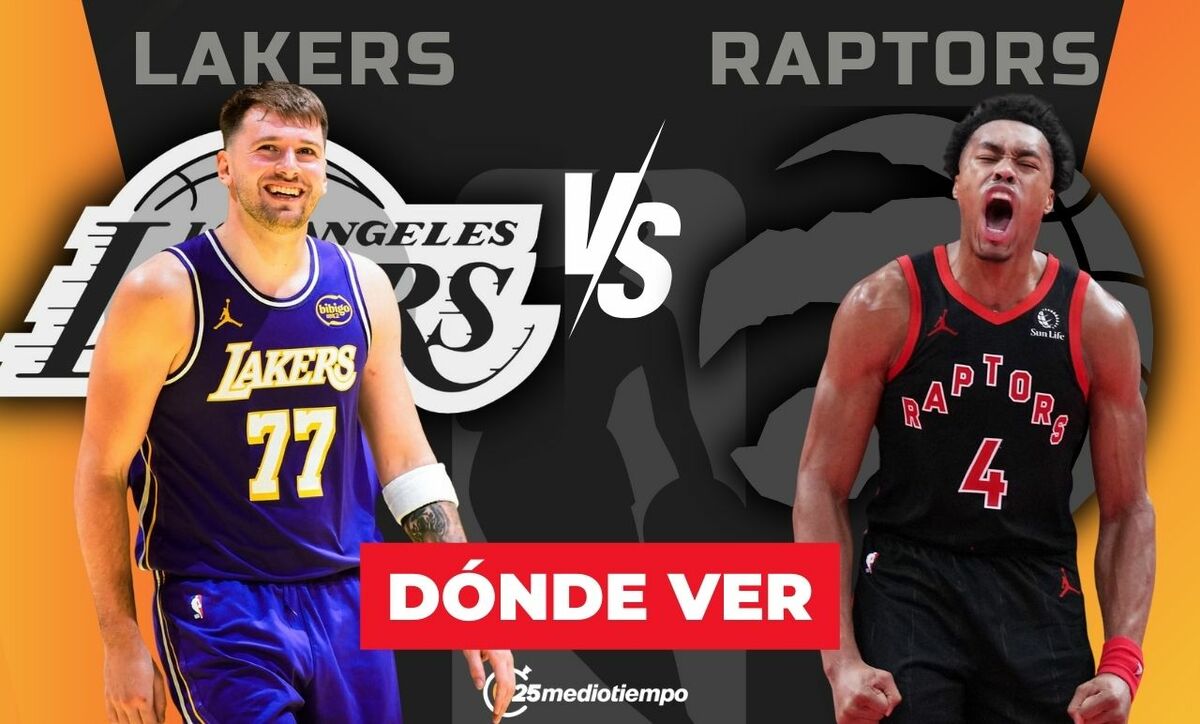 Lakers vs. Raptors: ¡Mira EN VIVO el emocionante partido de NBA 2025 en México hoy!