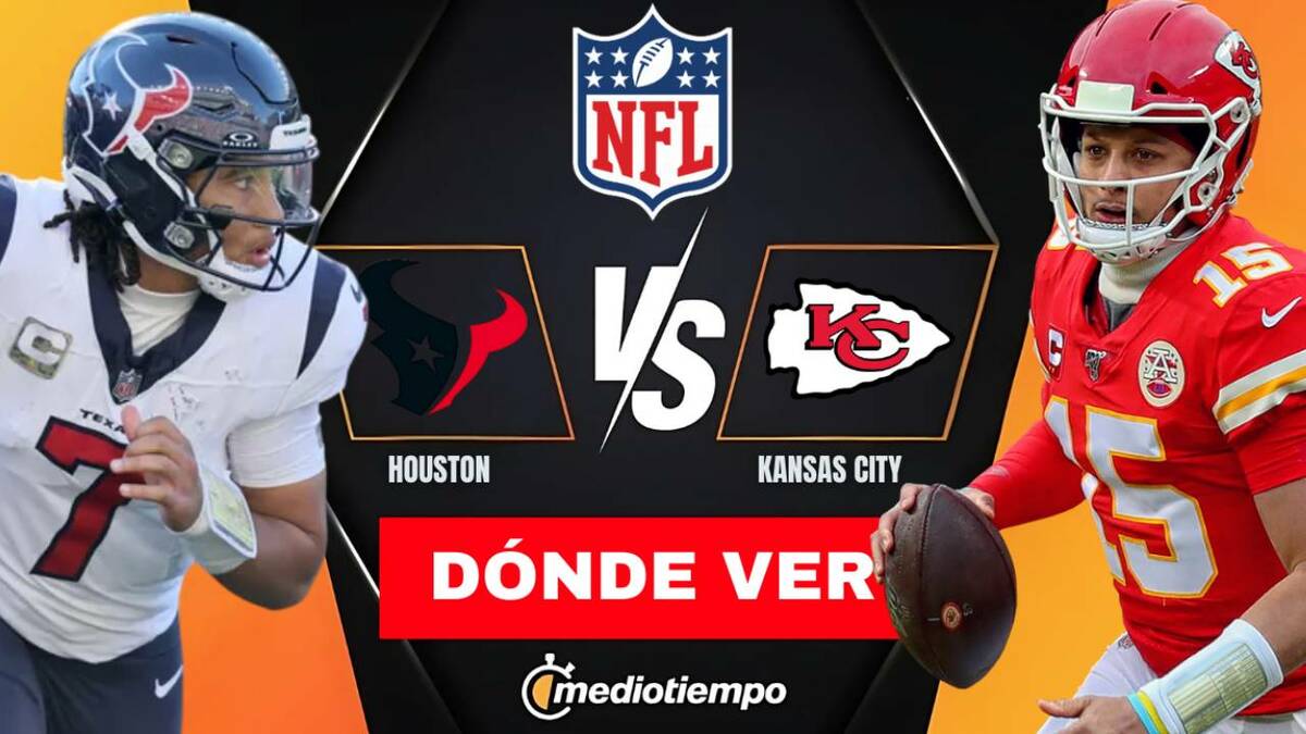 Kansas City vs Houston: Transmisión EN-VIVO del Partido NFL 2025