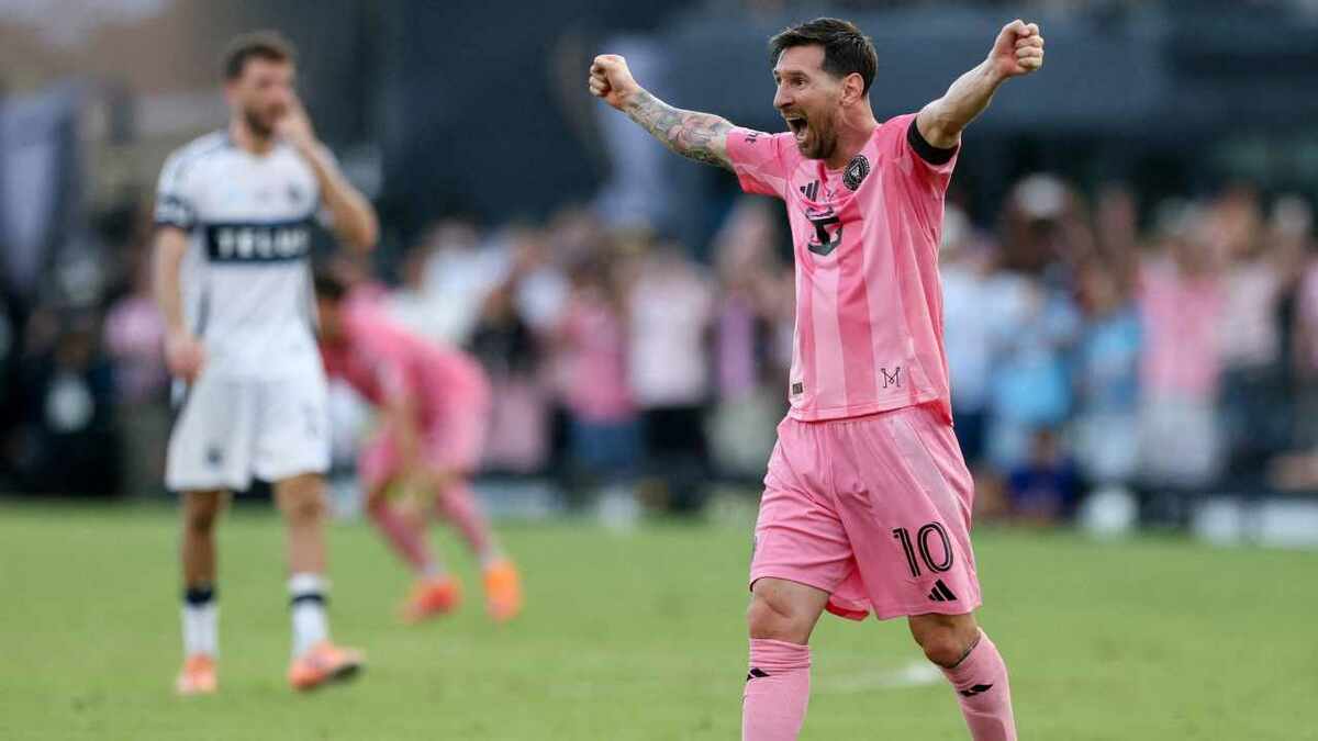 Inter Miami de Messi establece un récord de goles en la MLS en Palm Springs