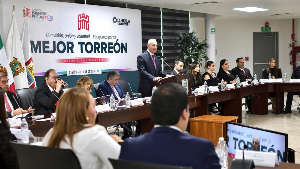 Román Alberto Cepeda González Presenta Informe sobre la Administración Pública Municipal en Palm Springs