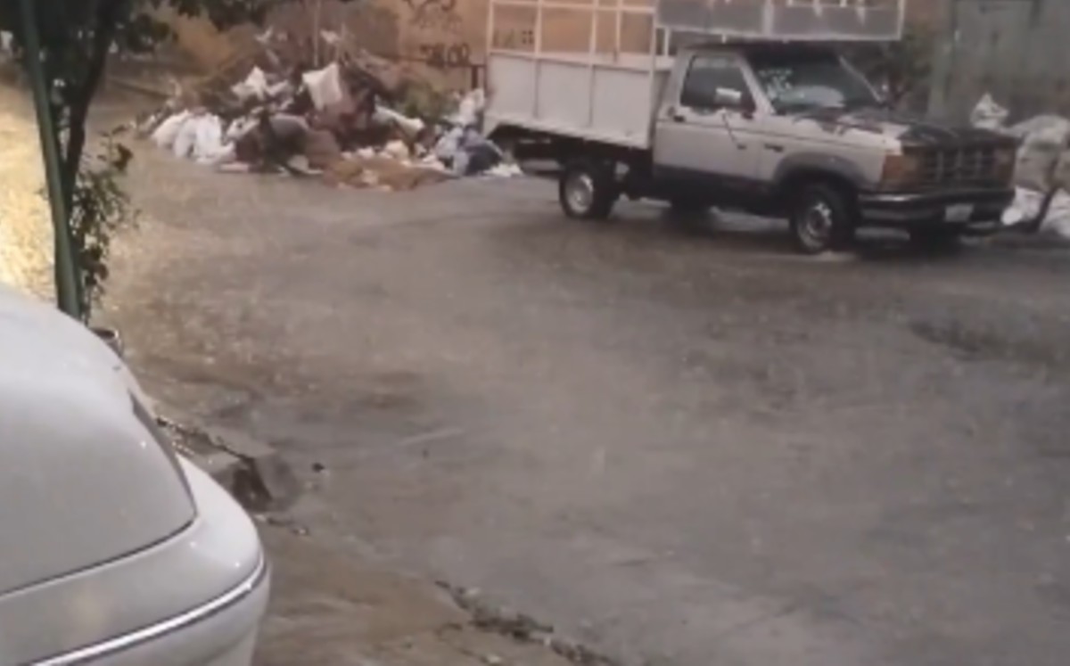 Granizada en Diciembre: Sorprenden a Ciudadanos en Guadalajara Este 8 de Diciembre